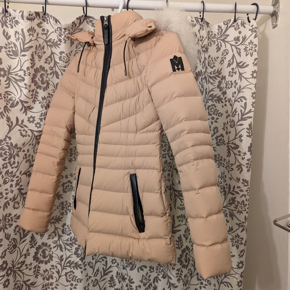 Mackage Patsy light down jacket with fur in Petal - Size XS - Picture 11 of 11